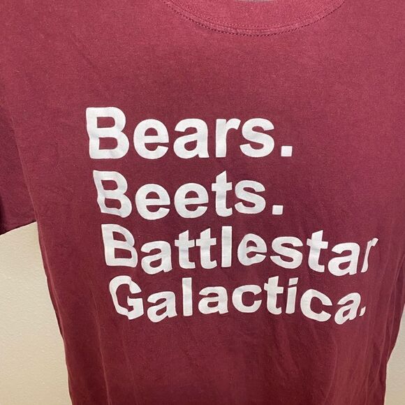 Mens Gildan Brand Office Teeshirt Size L - Picture 2 of 3